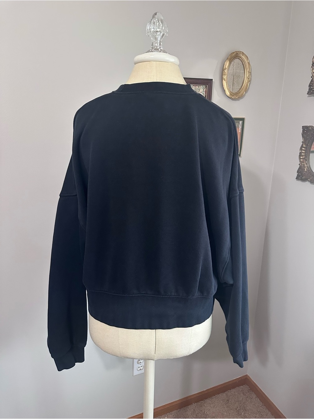 Nike Phoenix Fleece Crew Neck Pullover Sweatshirt - Picture 5 of 7
